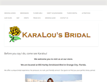 Tablet Screenshot of karalous.com